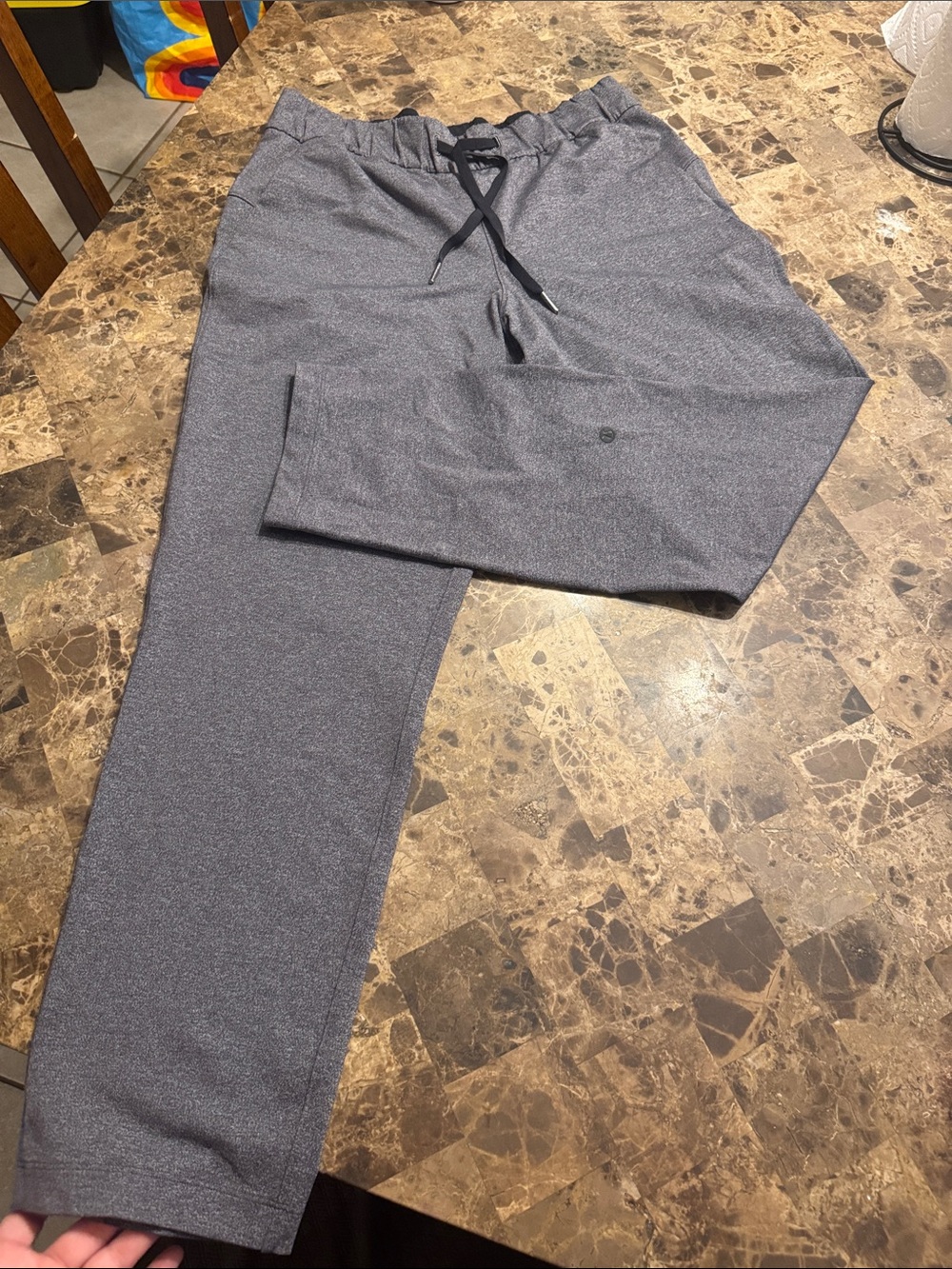 lululemon Gray Heather Jogger Sweatpants